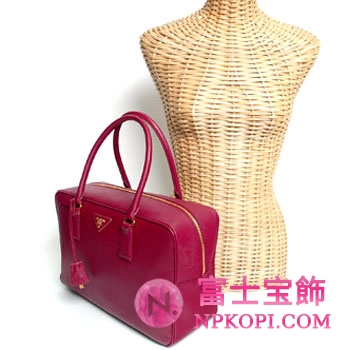 プラダ（PRADA）SAFFIANO LUX　レディースハンドバッグ　アメジスト　BL094F-NZV-390KKK 